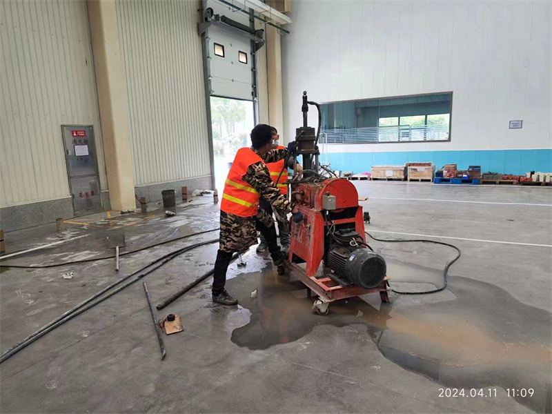 抚州厂房地面下沉塌陷注浆加固施工